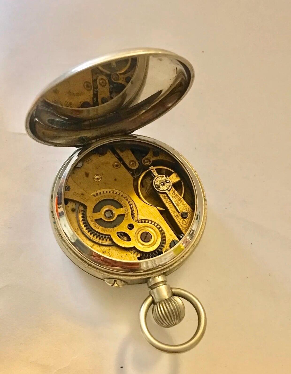 vintage swiss pocket watch