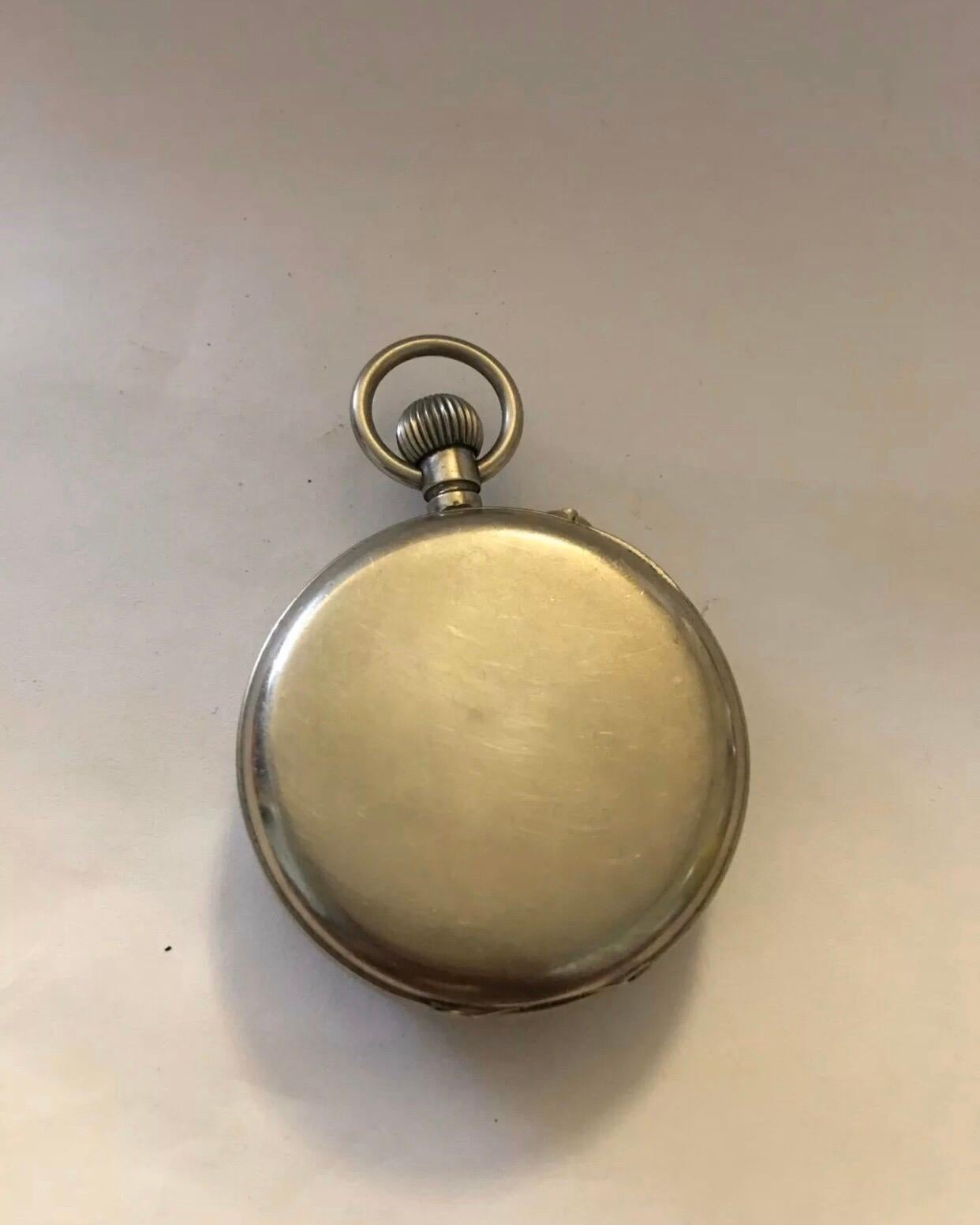 Antique Swiss Made Pocket Watch In Good Condition For Sale In Carlisle, GB