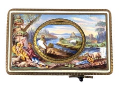 Antique Swiss Mechanical Automaton Bird Box Music Box