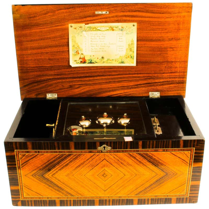 Antique Music Boxes - 10 For Sale on 1stDibs