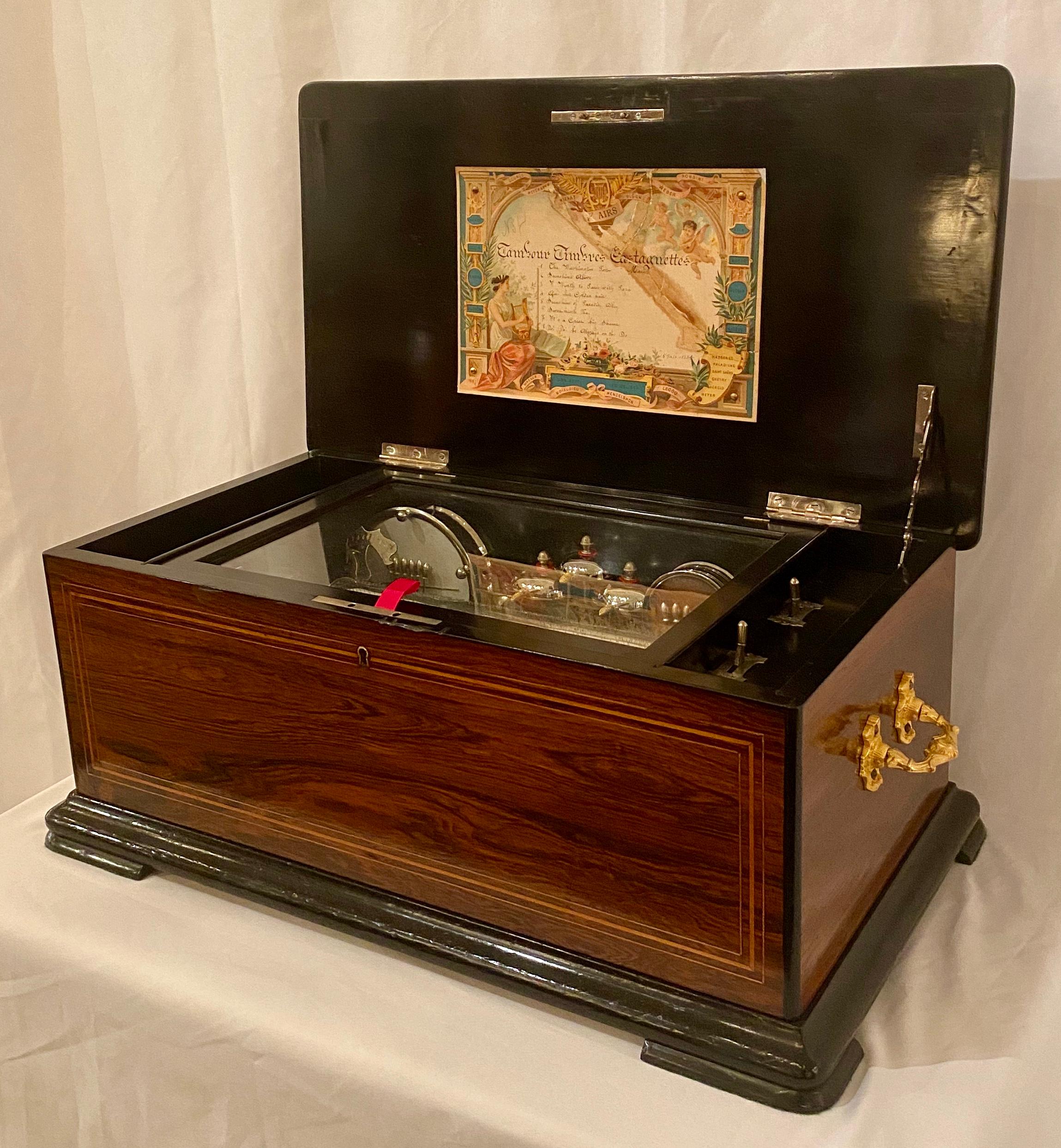antique music boxes