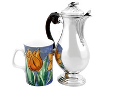 18th Century Swiss Silver Coffee Jug