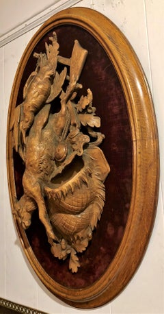 Antique Swiss Walnut Nature Mort