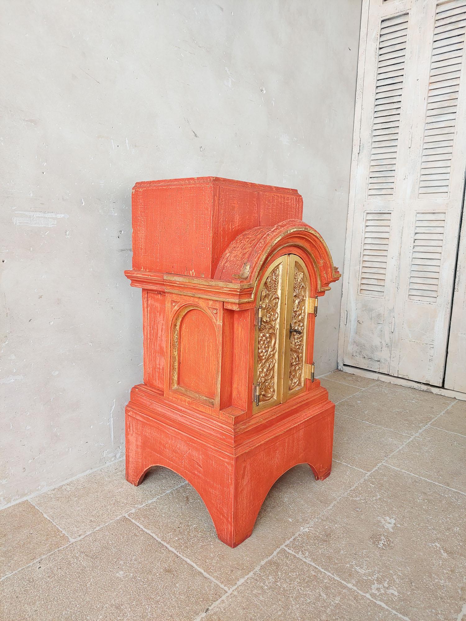 Antique autel ou tabernacle de table Bon état - En vente à Baambrugge, NL