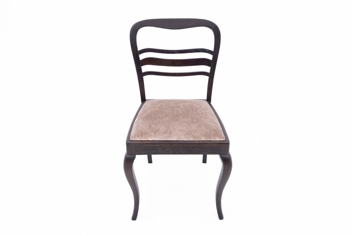 Conjunto antiguo de mesa + sillas, Europa Occidental, principios del siglo XX. en venta 7