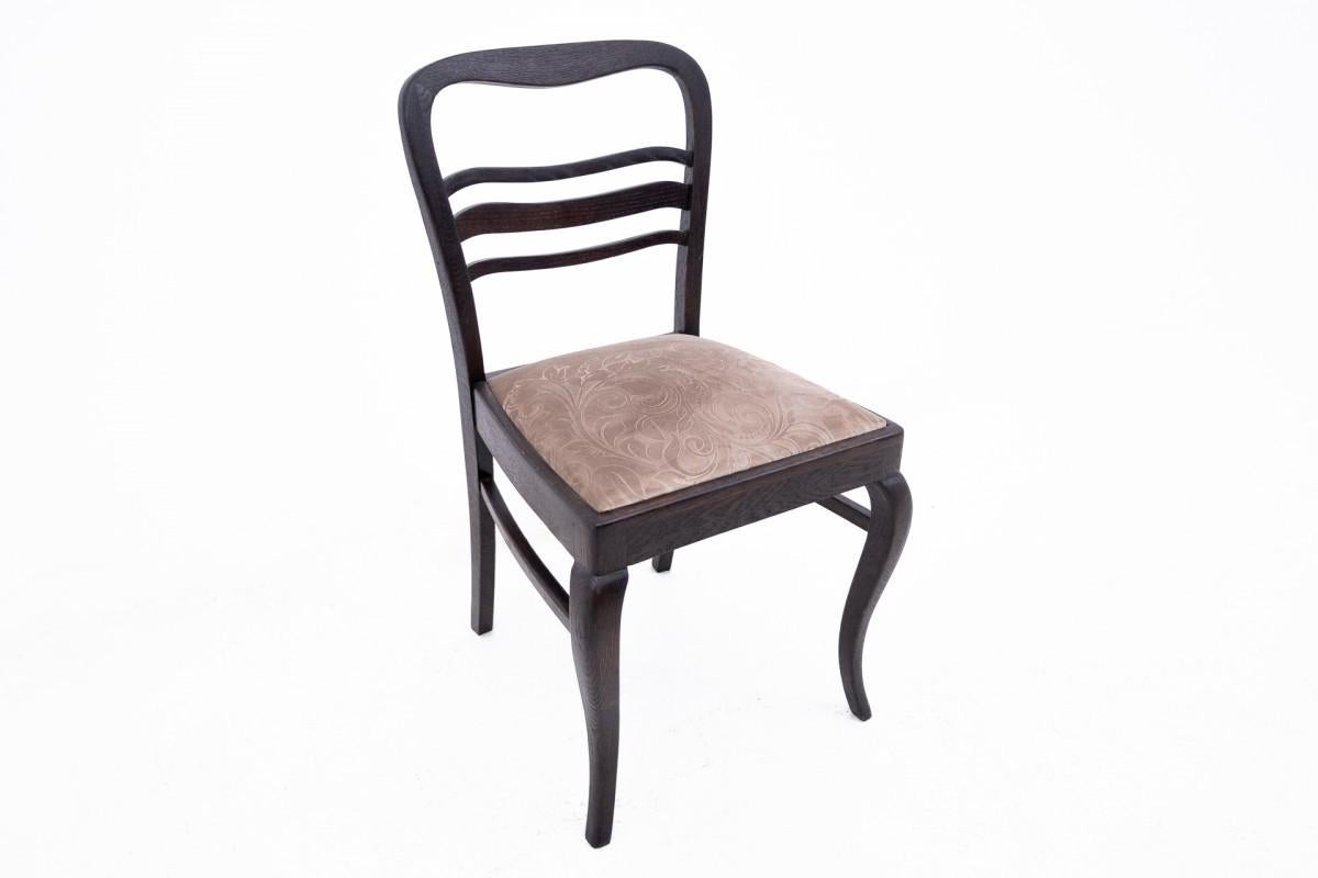 Conjunto antiguo de mesa + sillas, Europa Occidental, principios del siglo XX. en venta 8