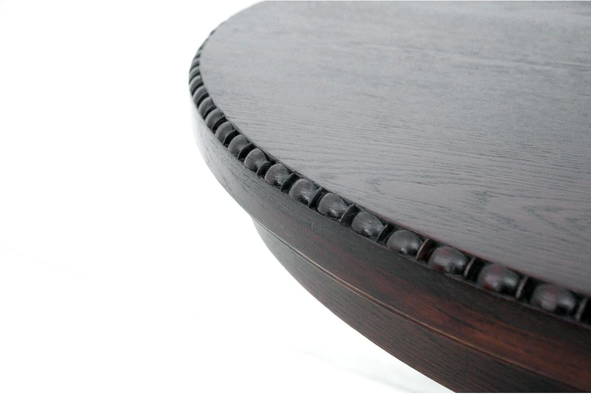 Conjunto antiguo de mesa + sillas, Europa Occidental, principios del siglo XX. Tela en venta