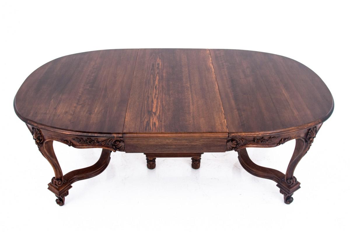 Antique table from the end of the 19th century, Western Europe. After renovation For Sale 4