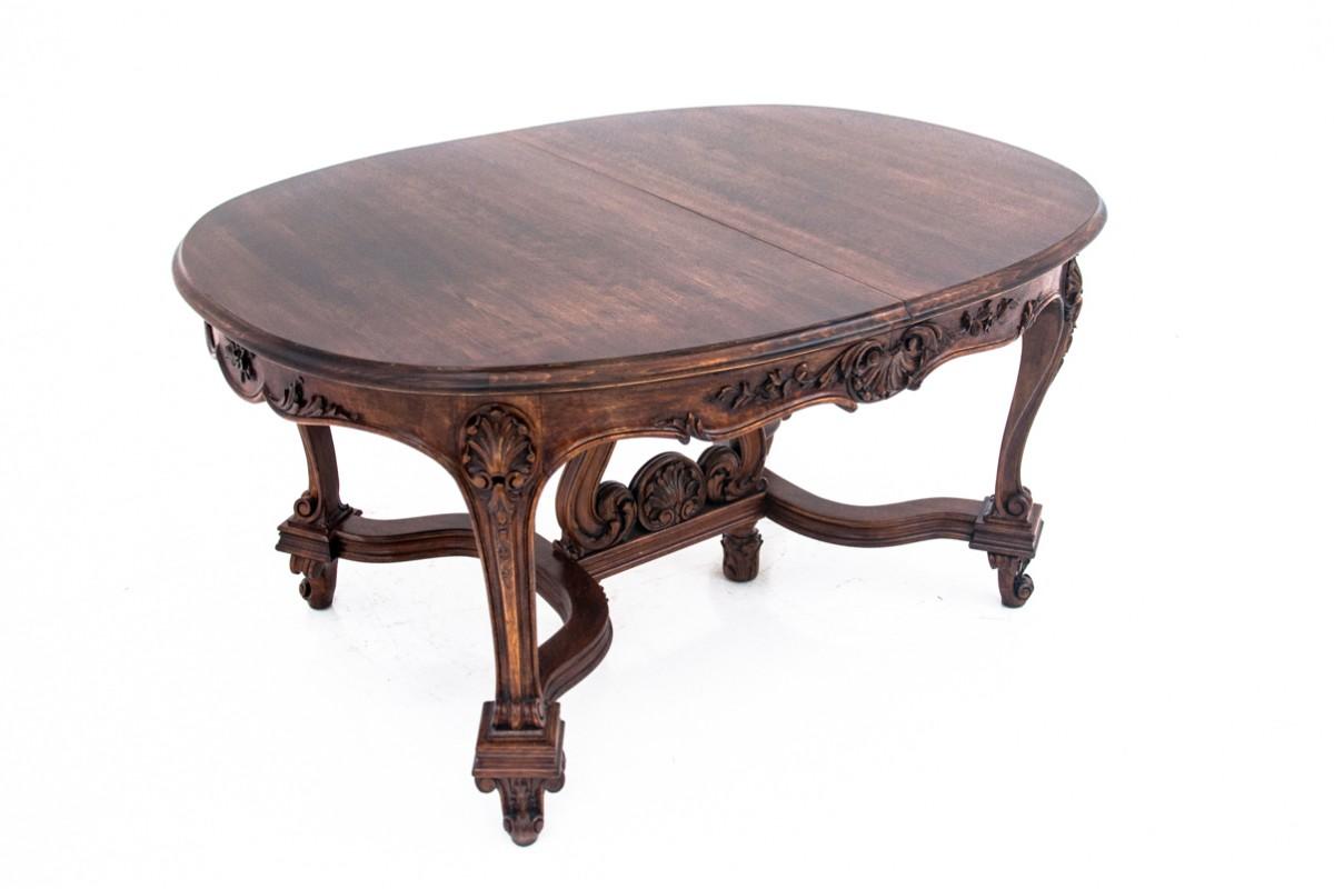 Renaissance Antique table from the end of the 19th century, Western Europe. After renovation For Sale