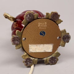 Antique TABLE LAMP Hollywood Regency brass Ceramic Classic Lamp EWÅ, Värnamo