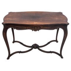 Table ancienne, Europe du Nord, vers 1890.