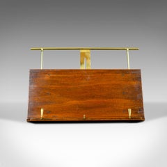 Antique Table or Piano Top Music Stand, Mahogany, Lectern, Book Rest, circa 1880