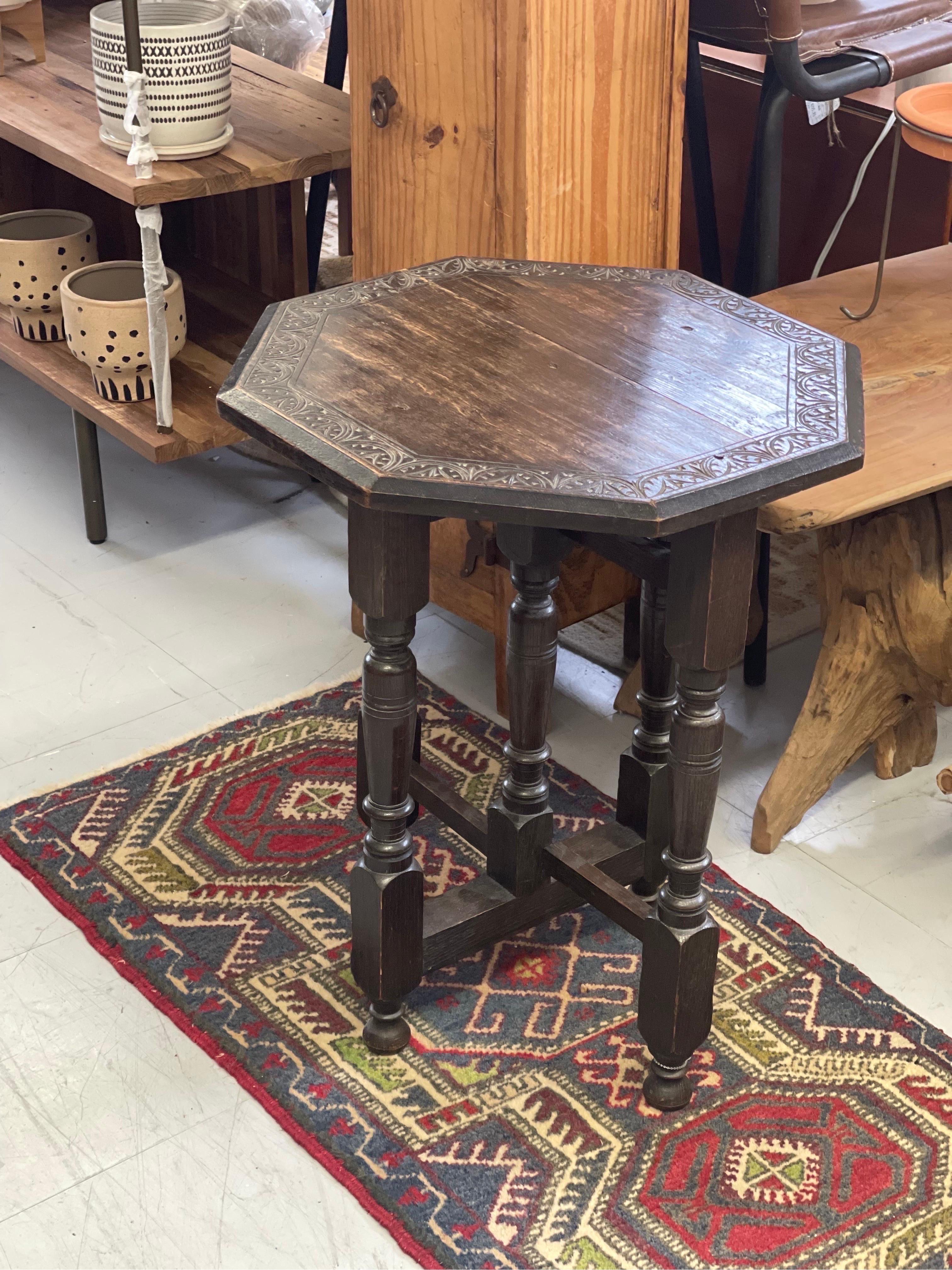 Late 20th Century Antique Table Stand, Uk Import For Sale