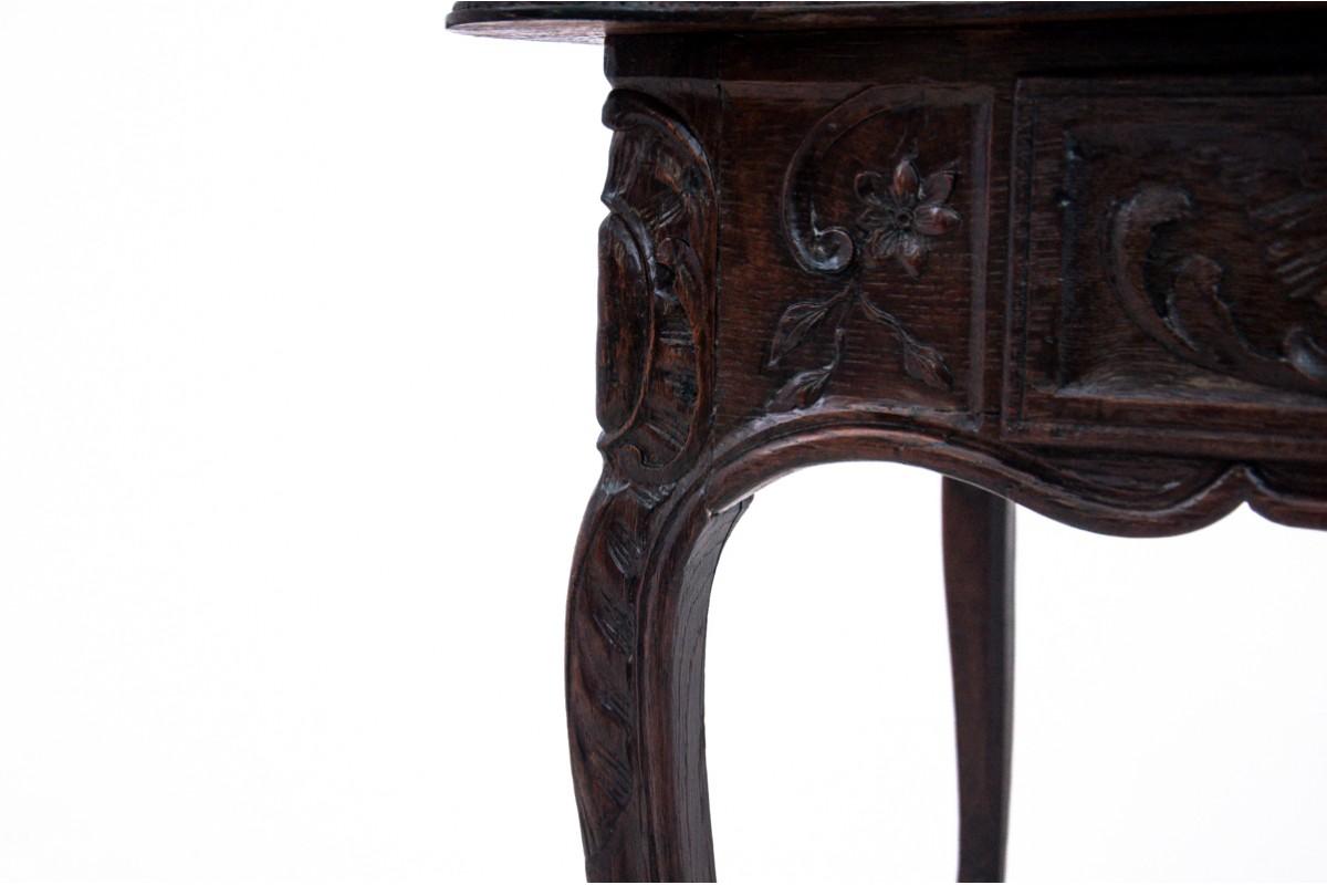 Oak Antique Table, Western Europe, Late 19th Century, After Renovation For Sale