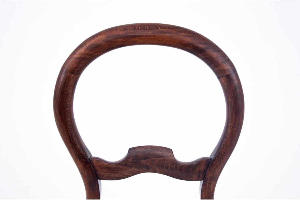 Table ancienne avec chaises, Europe du Nord, vers 1870. en vente 1