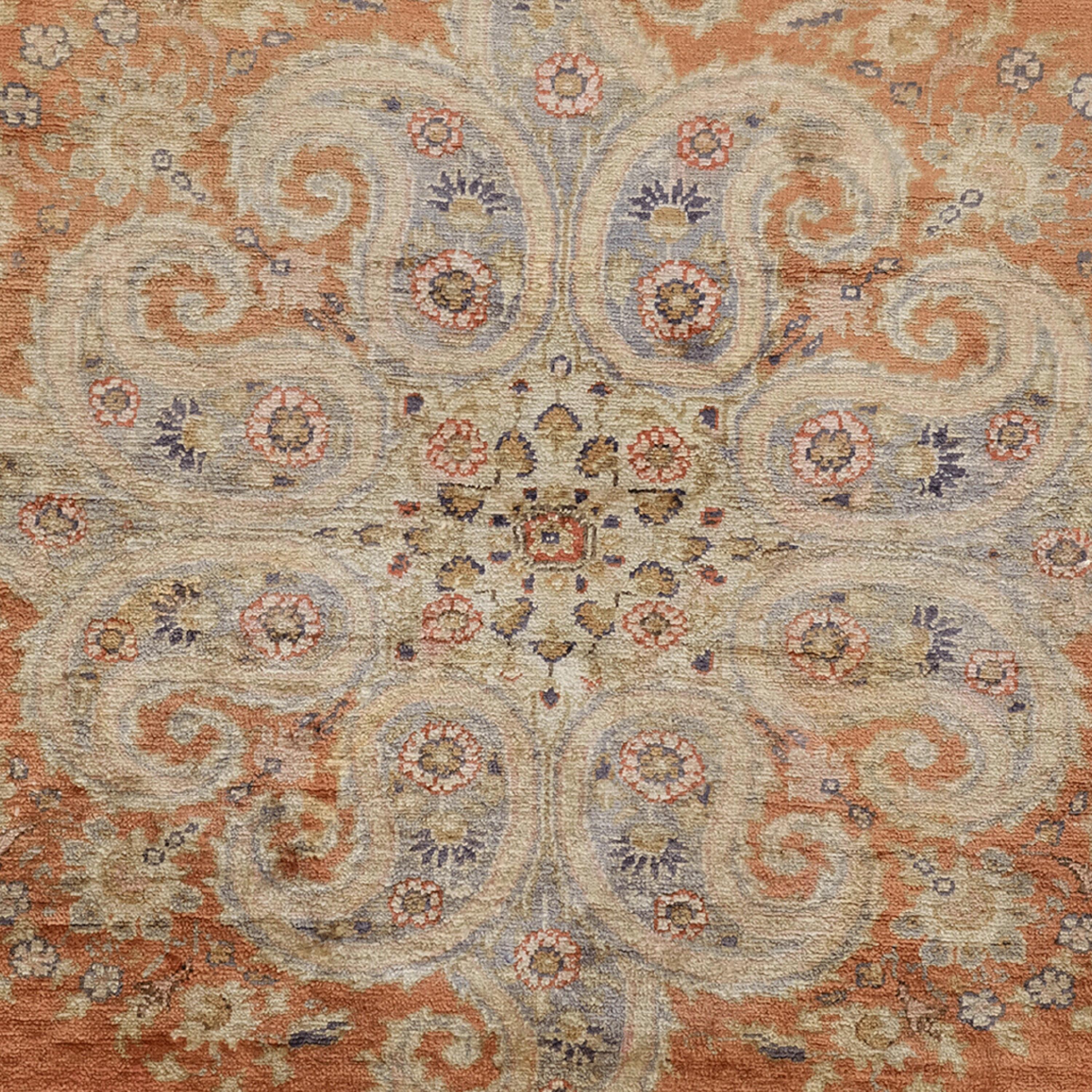 Turc Nappe ancienne Tapisserie Kayseri Soie - 19ème siècle Antique en vente
