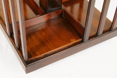 Antique Tabletop Revolving Bookcase, Walnut Bookstand, Scotland 1900, B1640