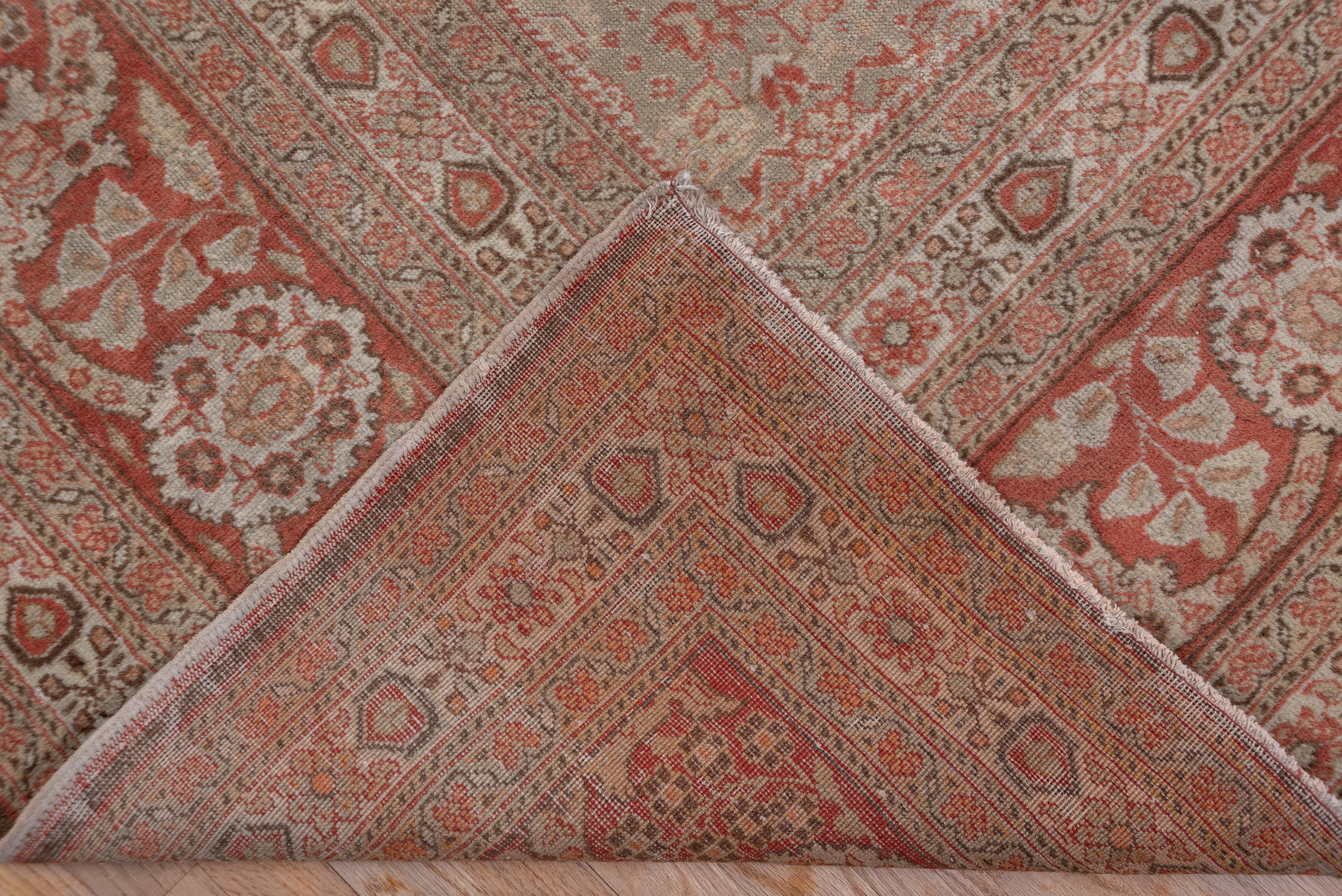 Hand-Knotted Antique Tabriz Carpet, circa 1900s For Sale