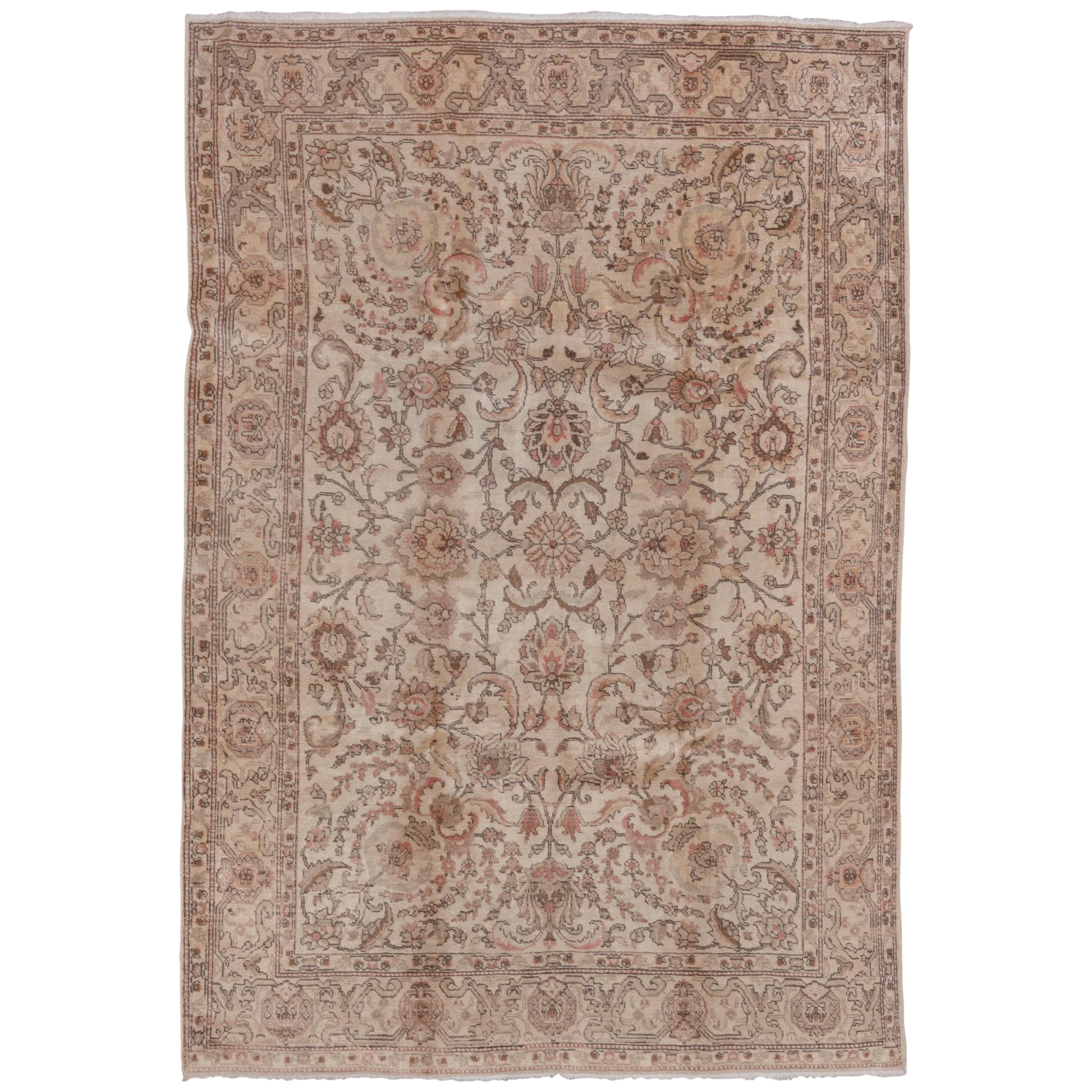 Antique Tabriz Carpet, circa 1930s