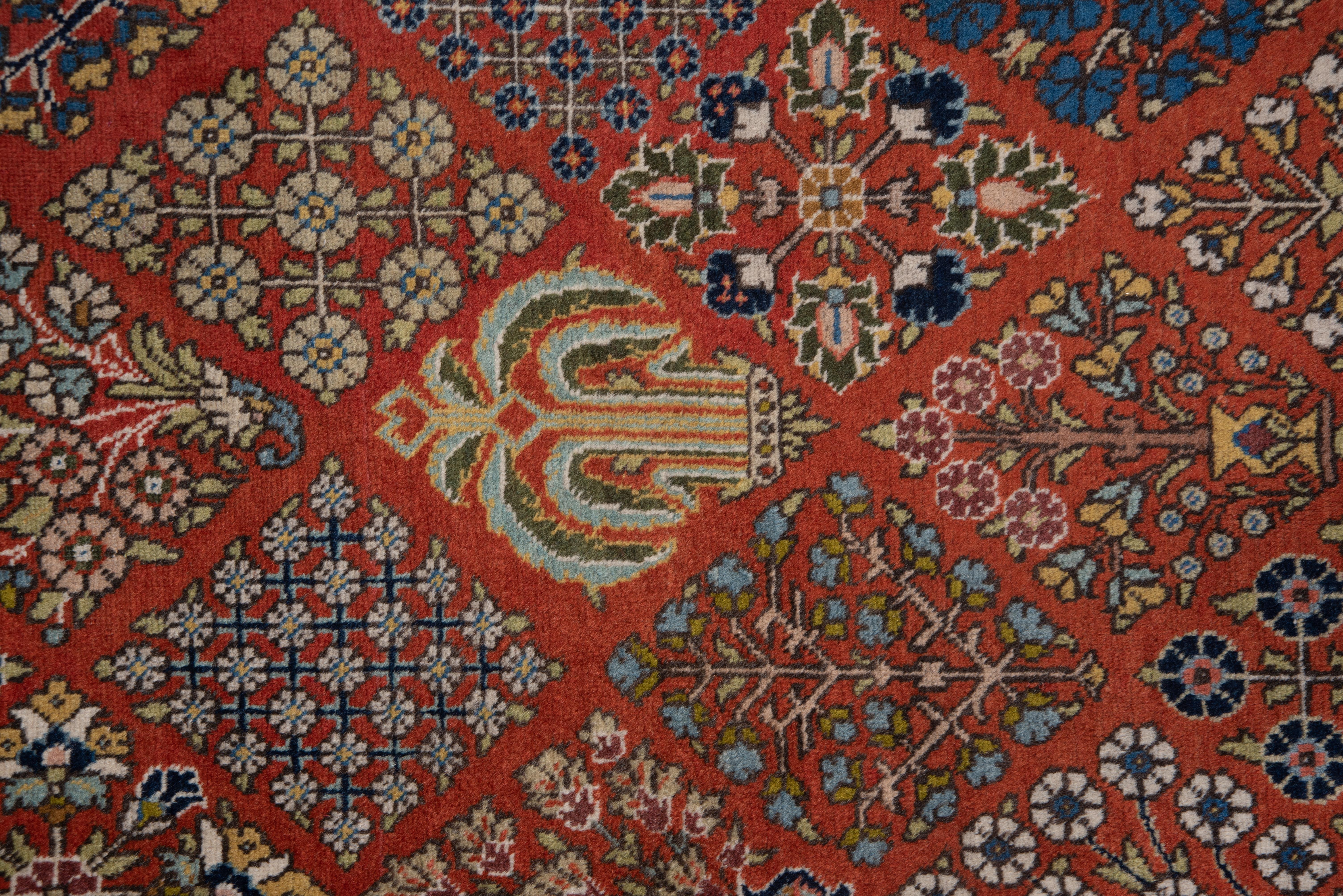 Mid-20th Century Antique Tabriz Carpet, Joshegan Design For Sale
