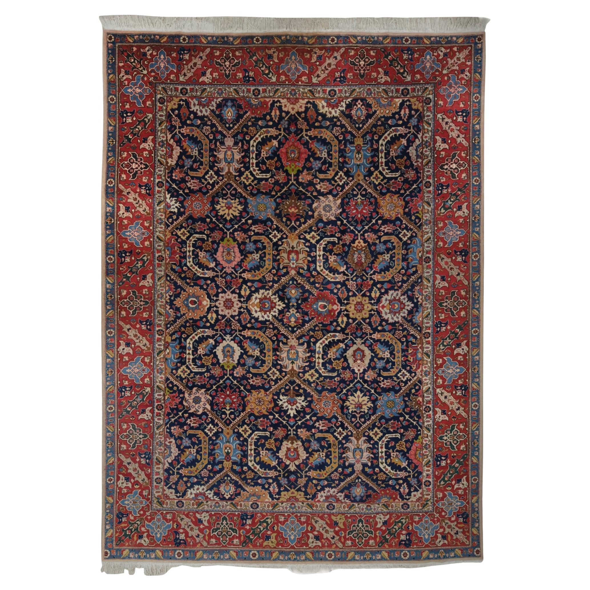 Antique Tabriz Carpet - Late of 19th Century, Antique Carpet