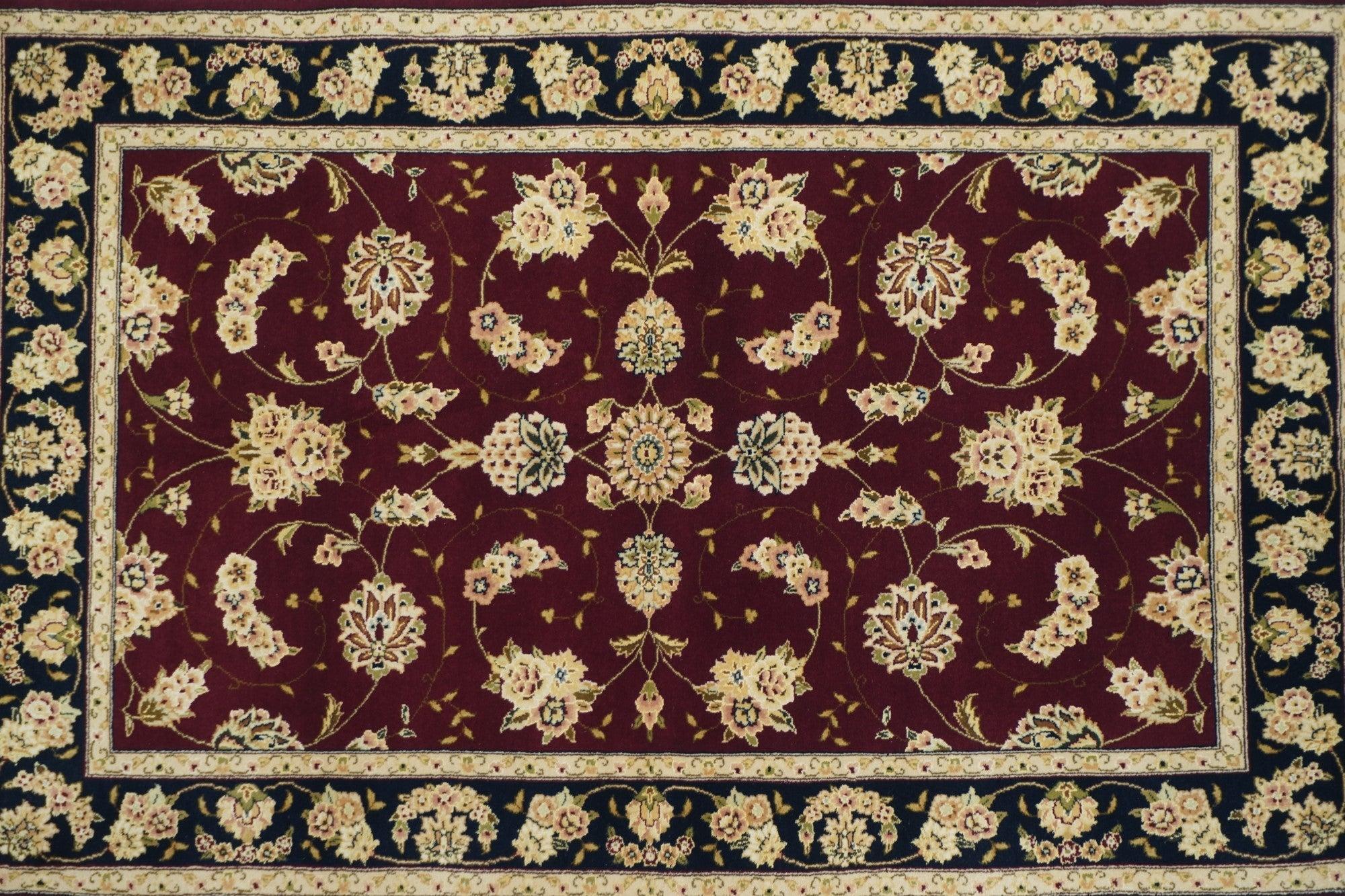 Alfombra antigua de diseño Tabriz 3'9'' x 5'9'' Persa en venta