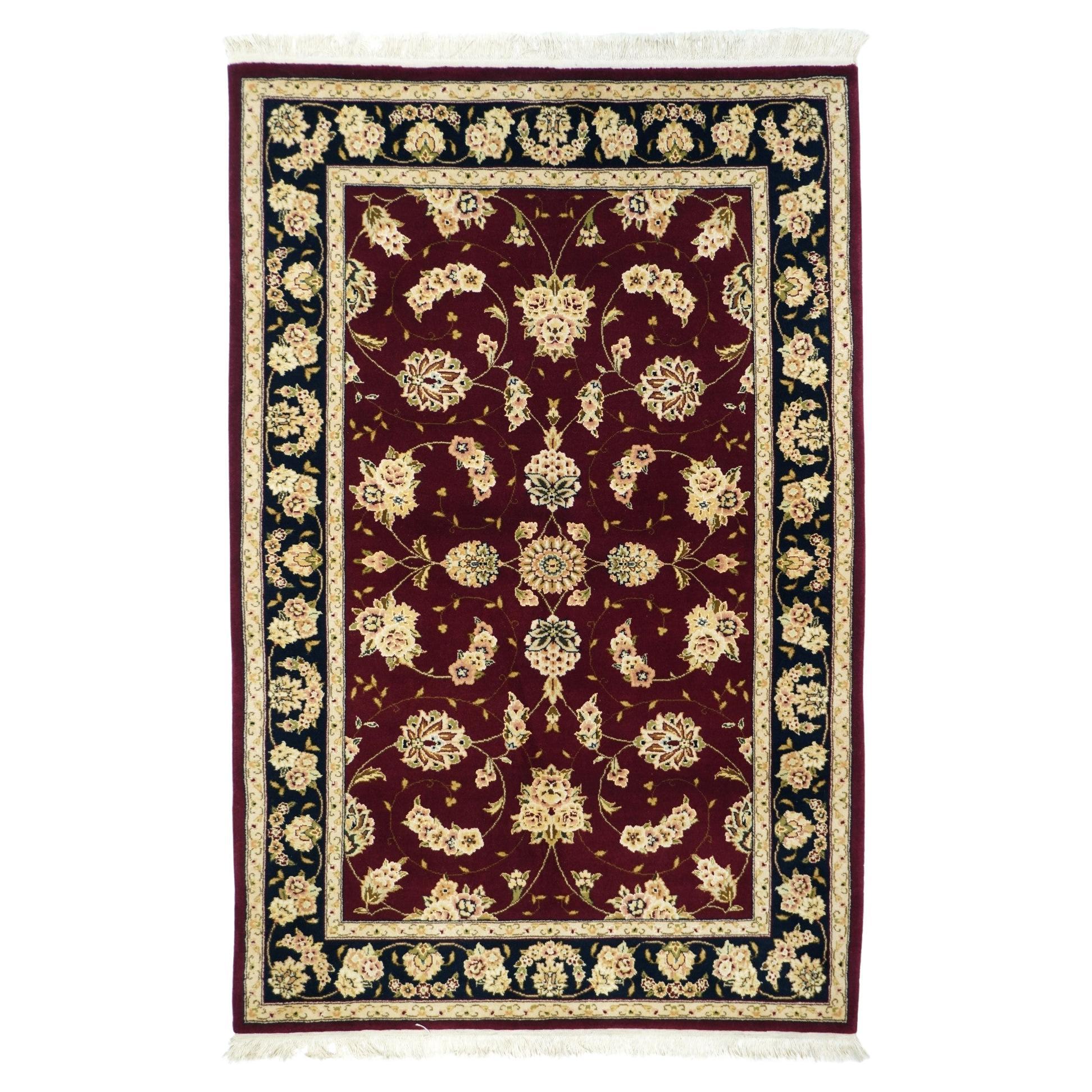 Alfombra antigua de diseño Tabriz 3'9'' x 5'9'' en venta