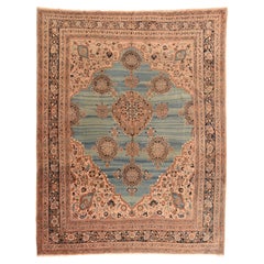 Tapis Tabriz antique Haji Jalili Tabriz 10' x 12'9''