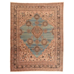 Antique Tabriz Haji Jalili Rug