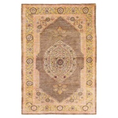 Antique Tabriz Haji Jalili Rug 3'4'' x 5'2''