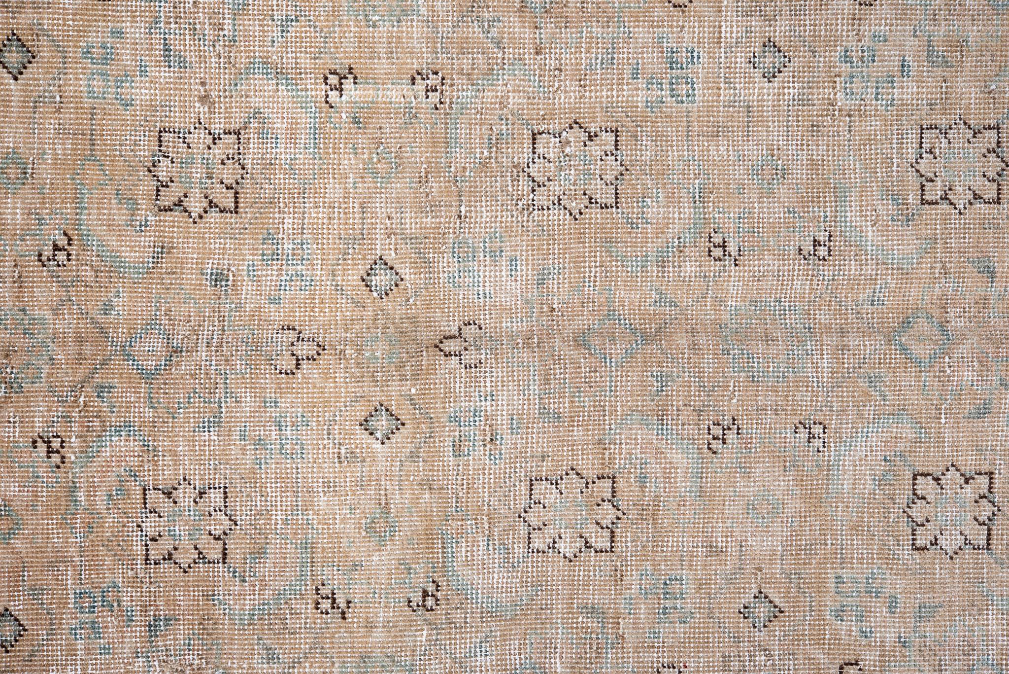 Début du 20ème siècle Tabriz in Oatmeal Field en vente