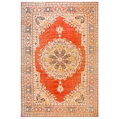 Antique 19th Century Persian Haji Jalili Tabriz Carpet ( 13'7" x 20'2" - 414 x 615 )