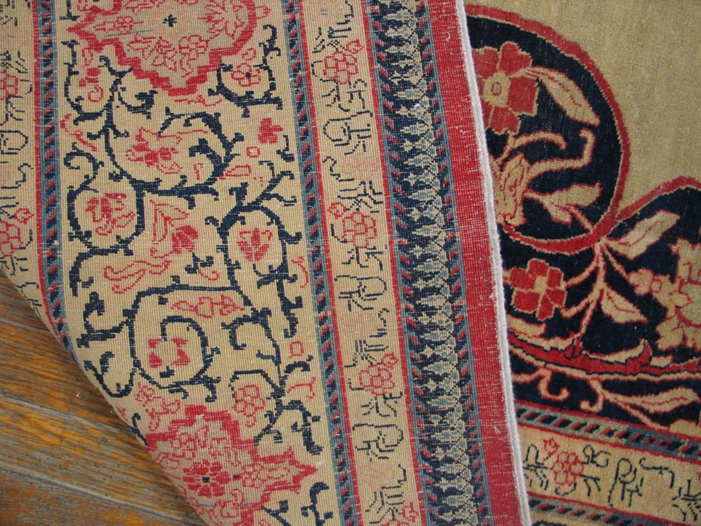 Late 19th Century 19th Century Persian Tabriz Haji Jalili Carpet ( 7'6'' x 11' - 230 x 355 ) For Sale