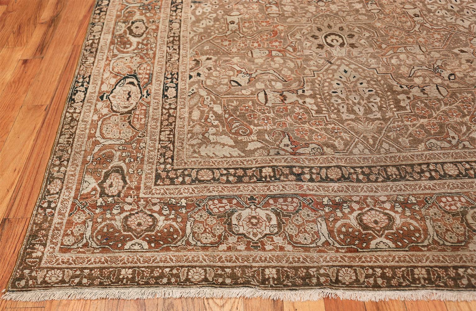 Antique Tabriz Persian Rug 1