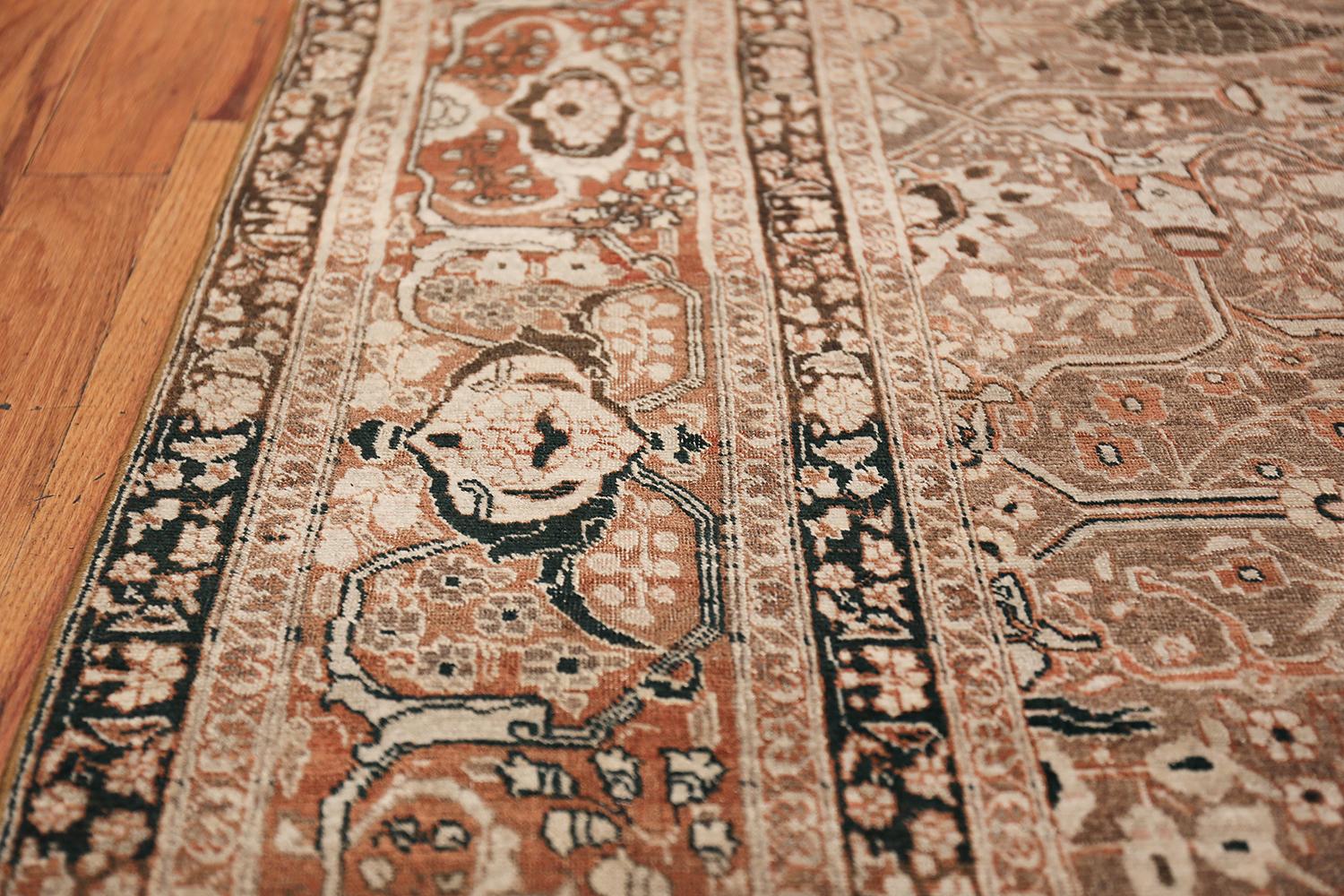 Antique Tabriz Persian Rug 3