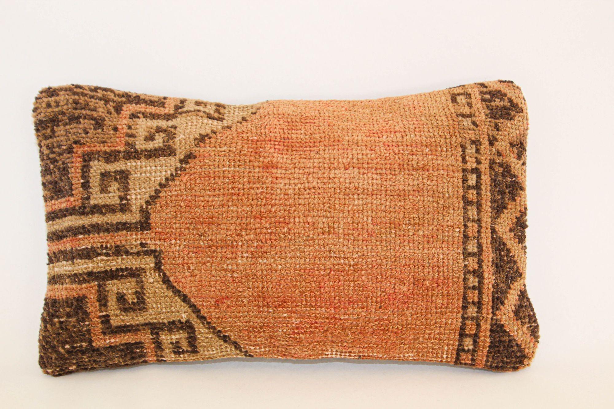 Textile Antique Tabriz Persian Rug Pillow For Sale