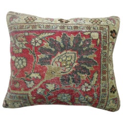 Coussin de tapis persan ancien de Tabriz