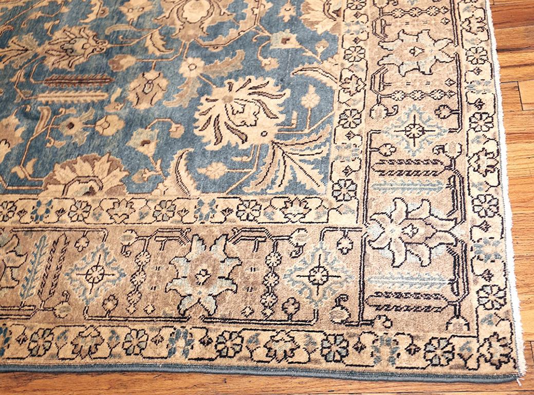 Hand-Knotted Antique Tabriz Persian Rug. Size: 8 ft x 11 ft (2.44 m x 3.35 m)