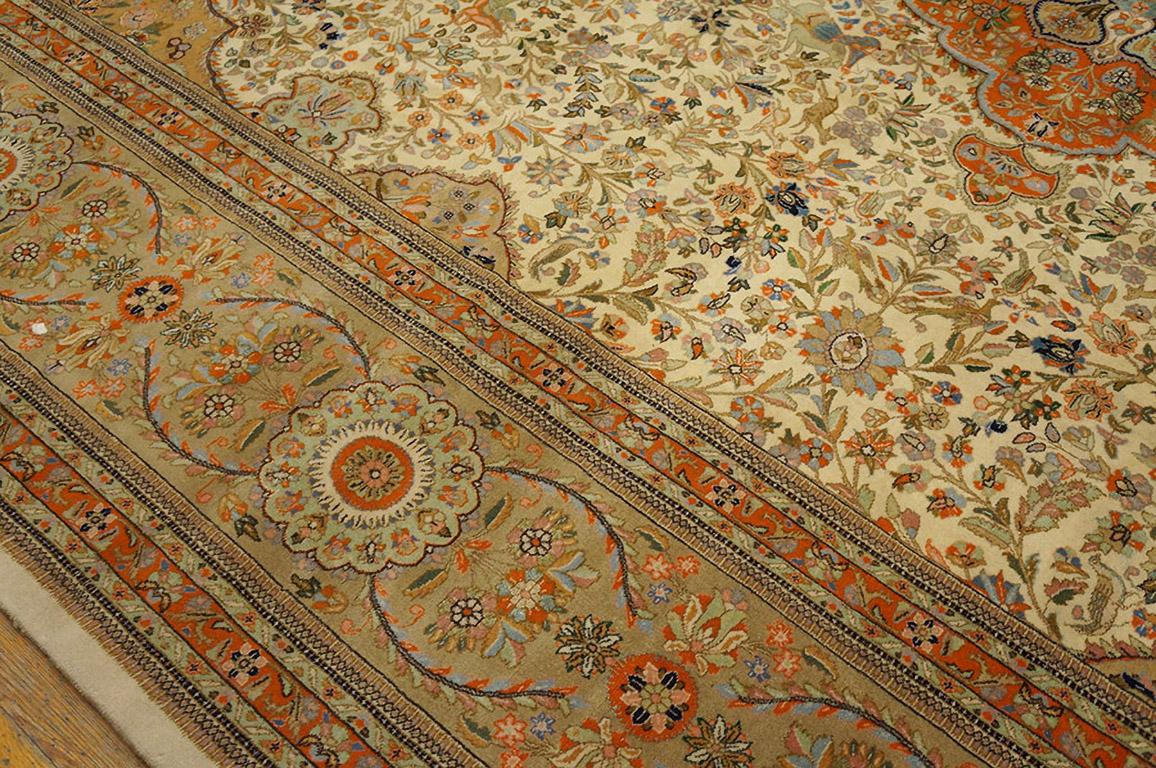 Antique Tabriz Rug 13' 0