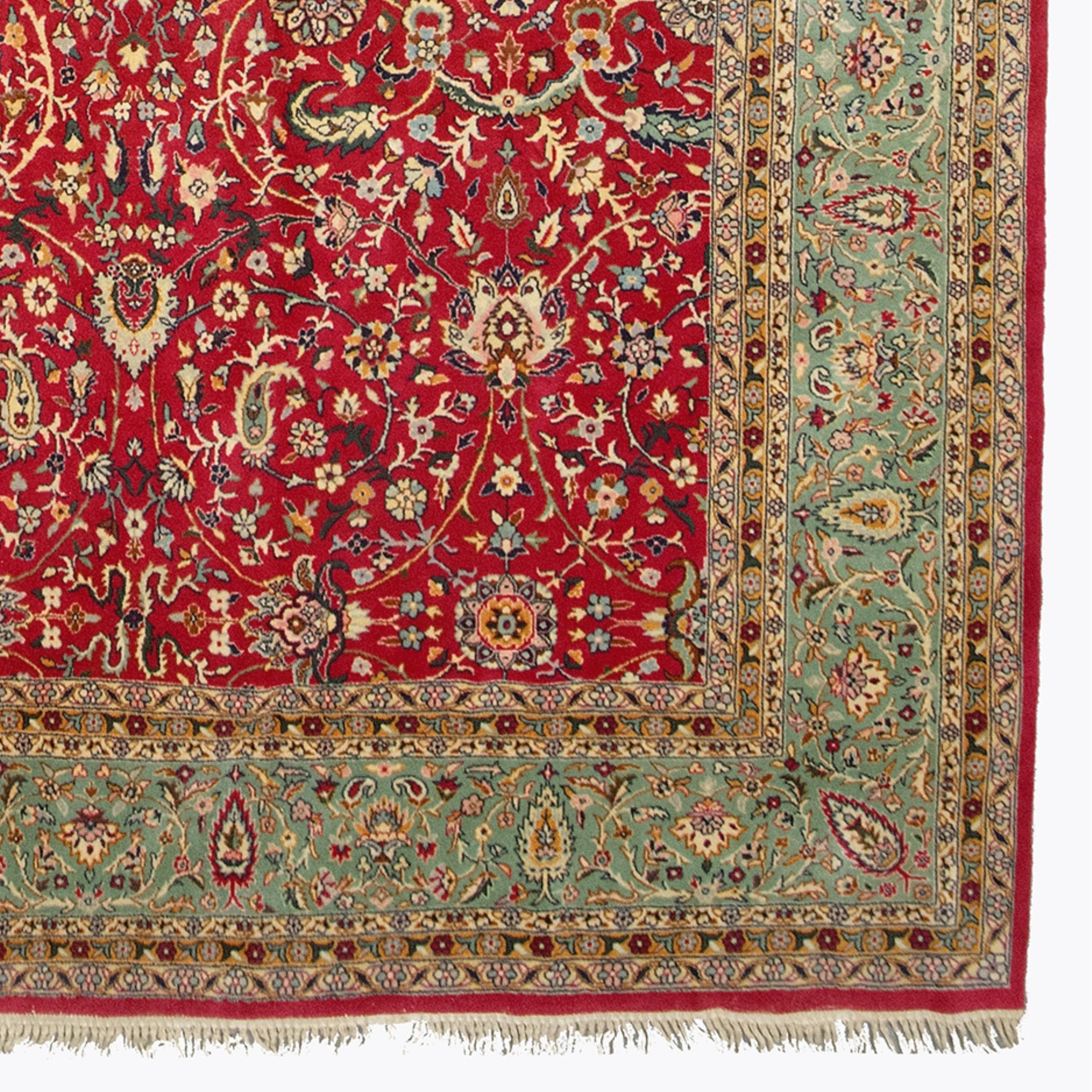 XIXe siècle Tapis antique de Tabriz - 19ème siècle, tapis de Tabriz, tapis ancien en vente