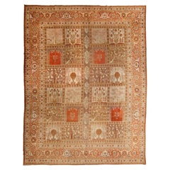 Antique Tabriz Rug - 19th Century Tabriz Rug, Antique Rug, Vintage Rug