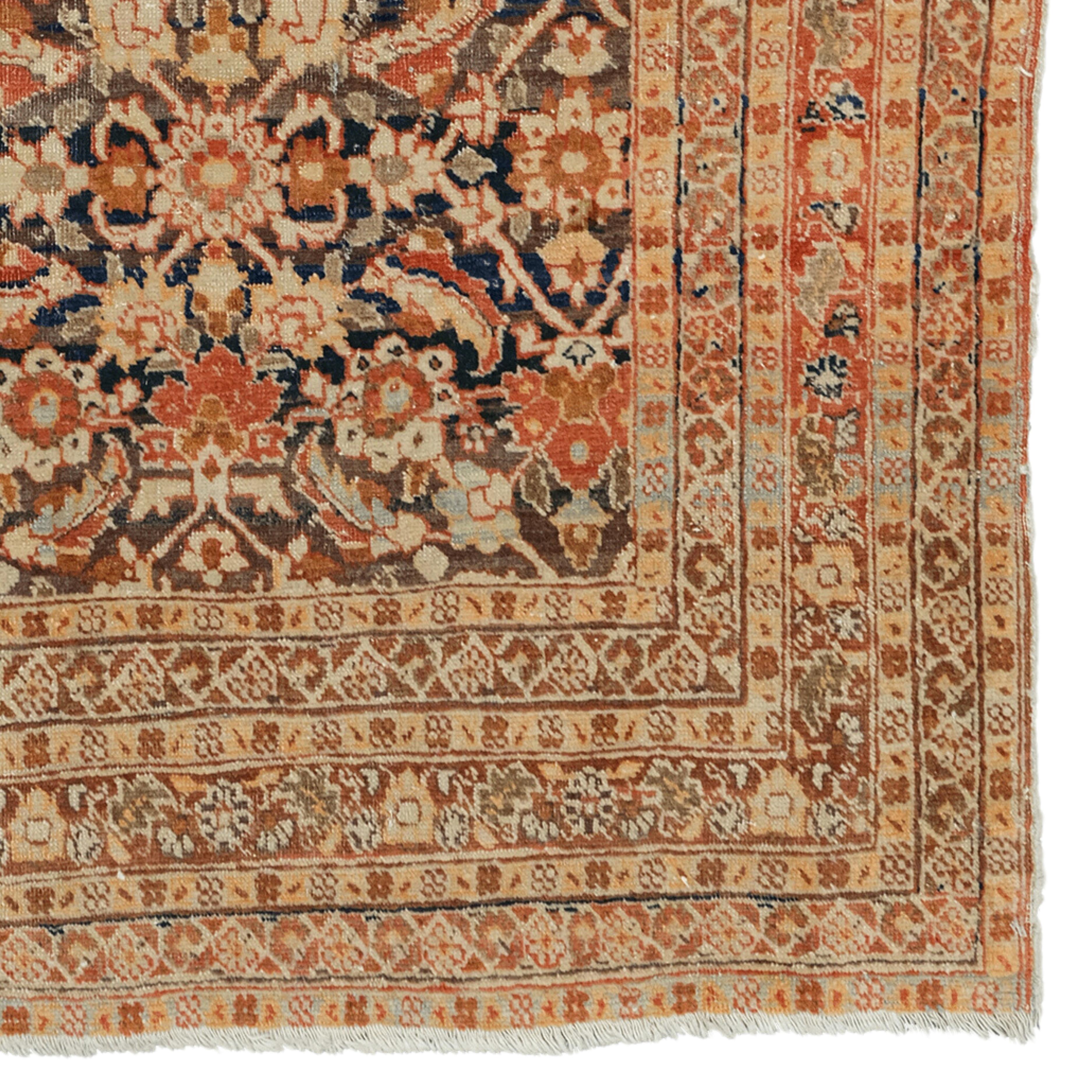 Lana Tappeto Tabriz antico - Tappeto Tabriz del XIX secolo, Tappeto vintage, Tappeto antico in vendita