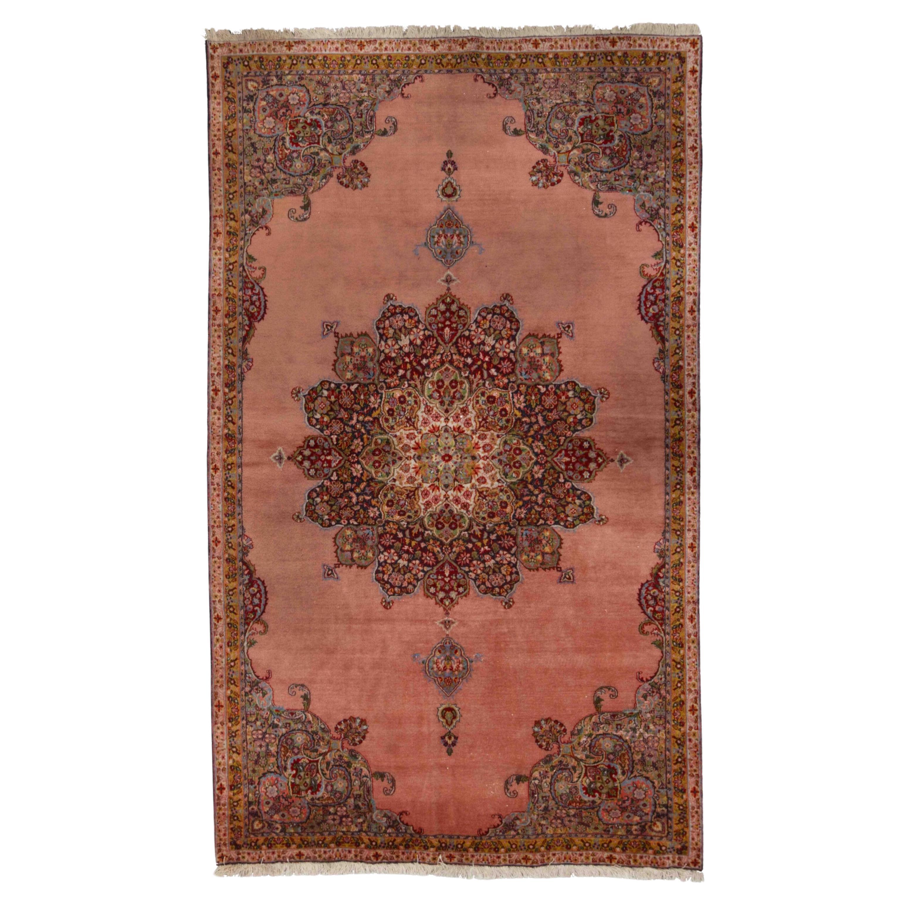 Antique Ghom Rug Antique Ghom Silk Rug, Antique Silk Rug, Silk Rug