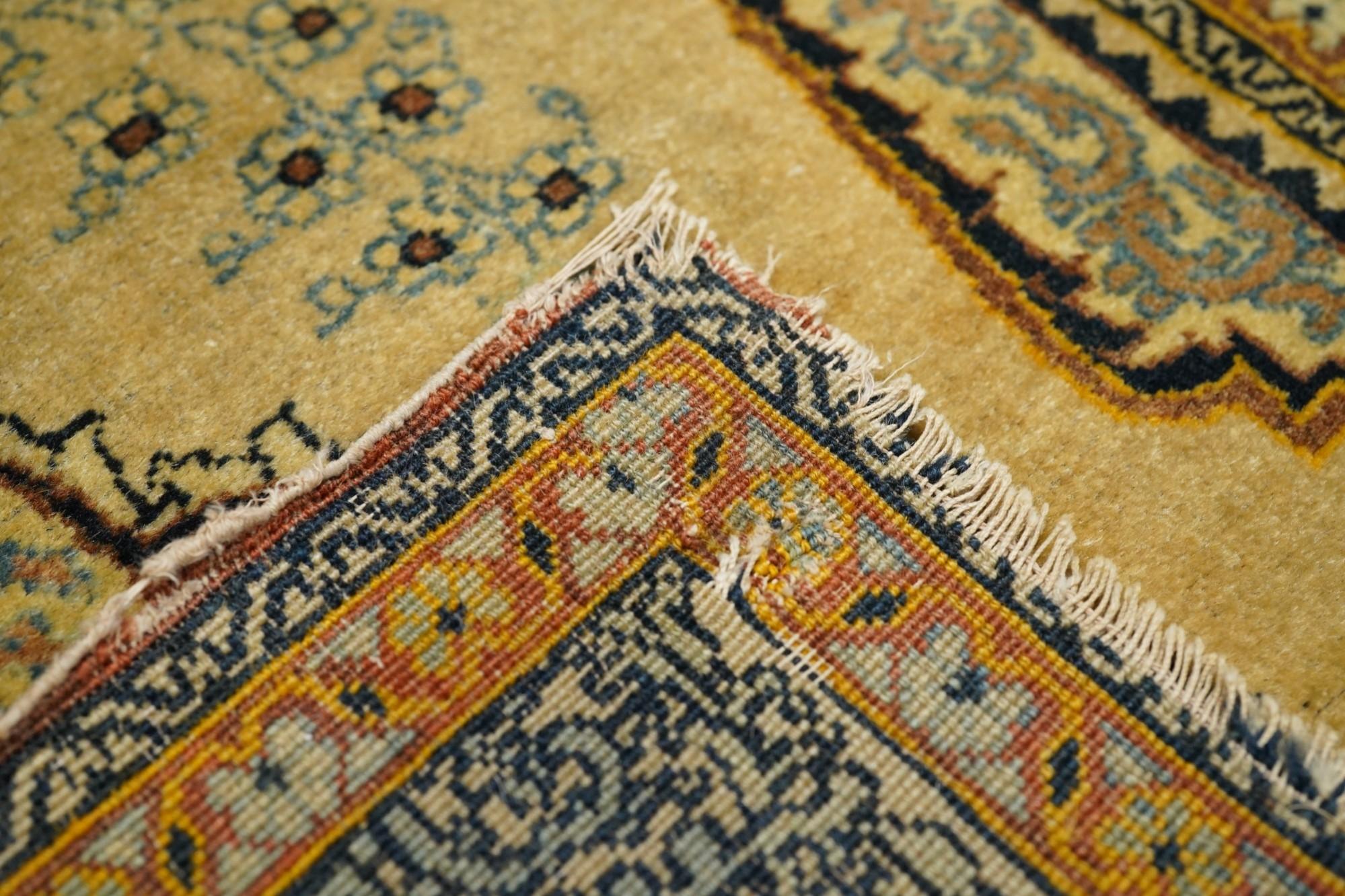 Antique Tabriz Rug For Sale 4