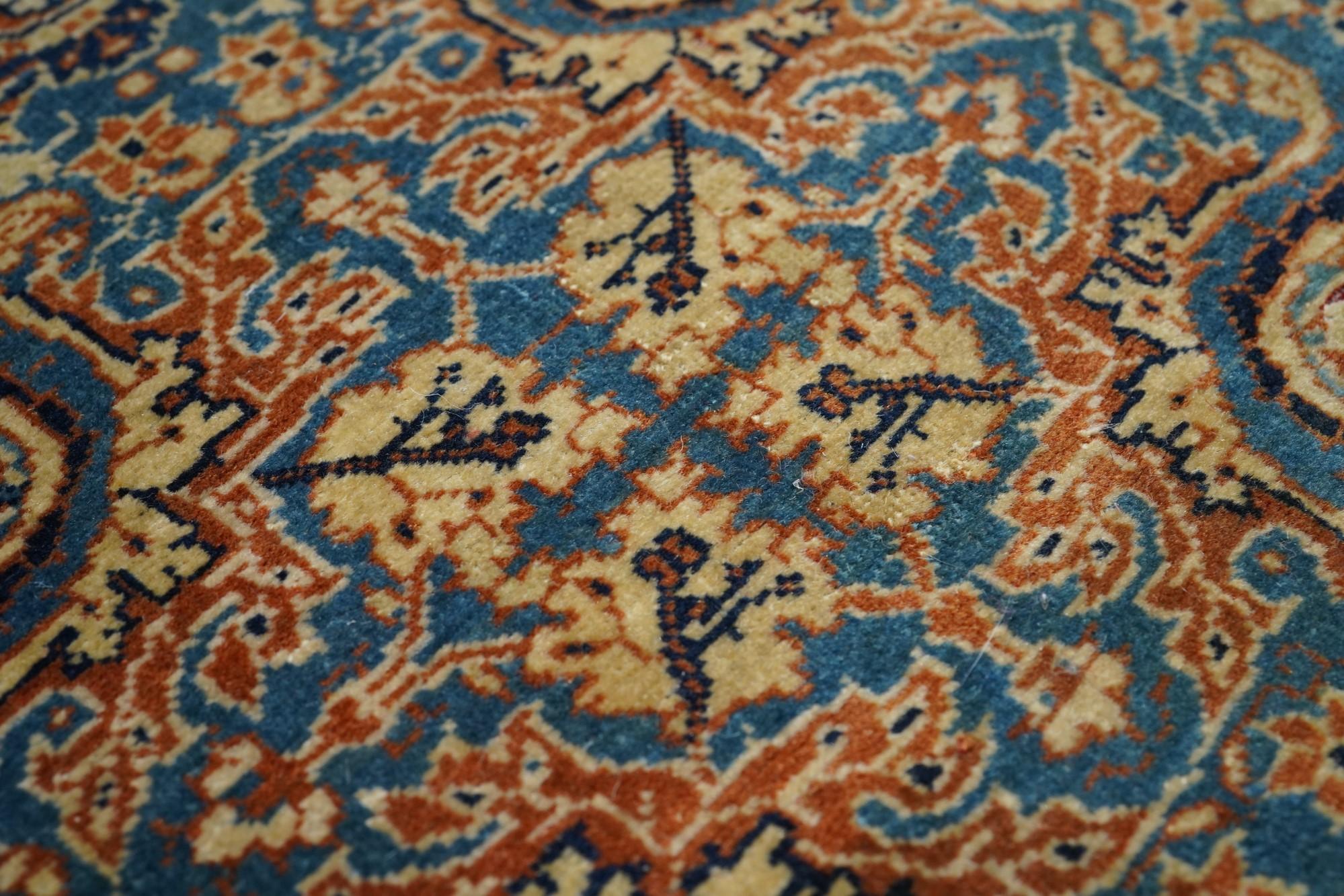 Antique Jali Jalili Tabriz Rug  For Sale 2