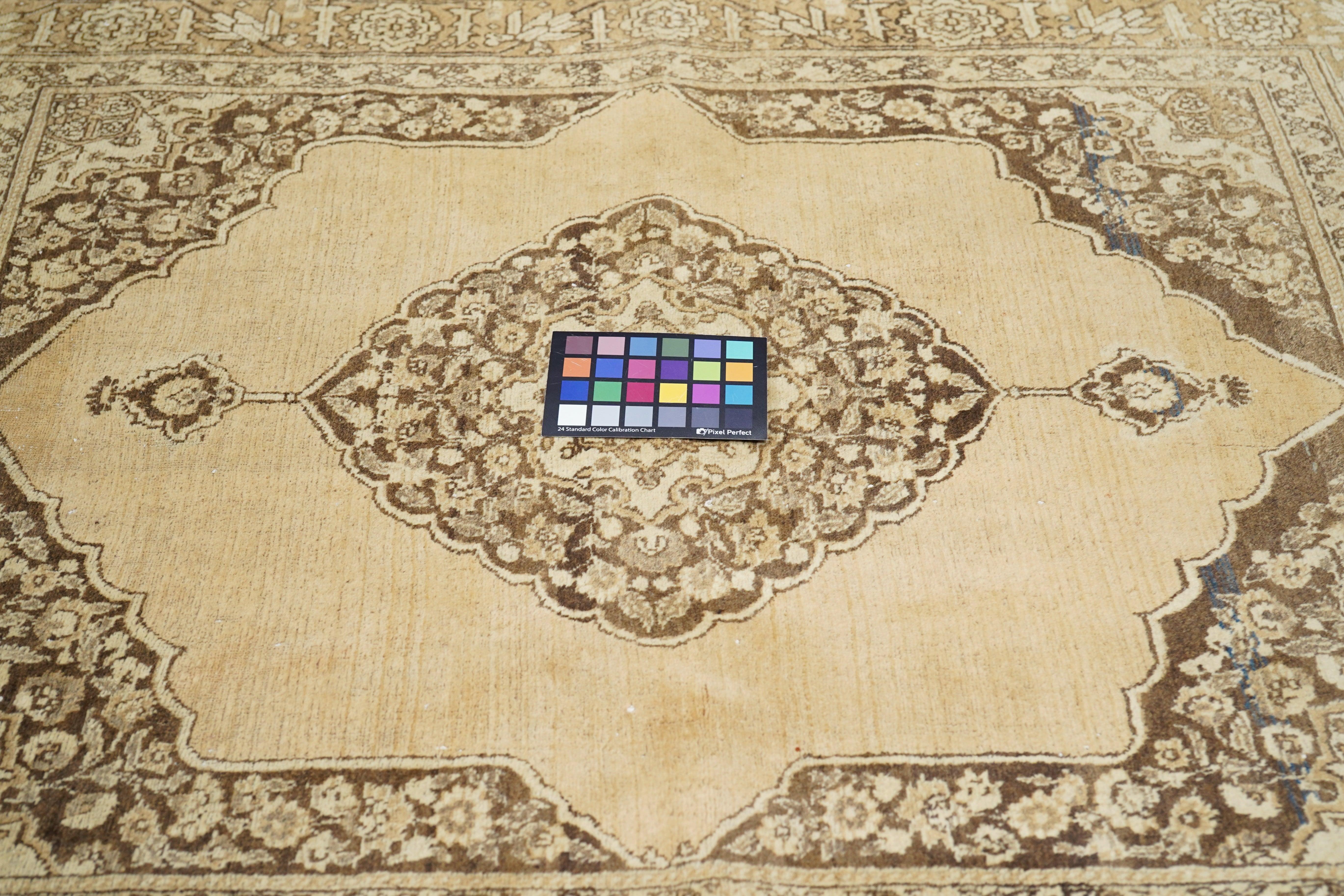 XX secolo Tappeto Tabriz antico 4'0'' x 5'0'' in vendita