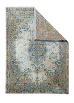Extremely Fine Vintage Persian Tabriz Rug