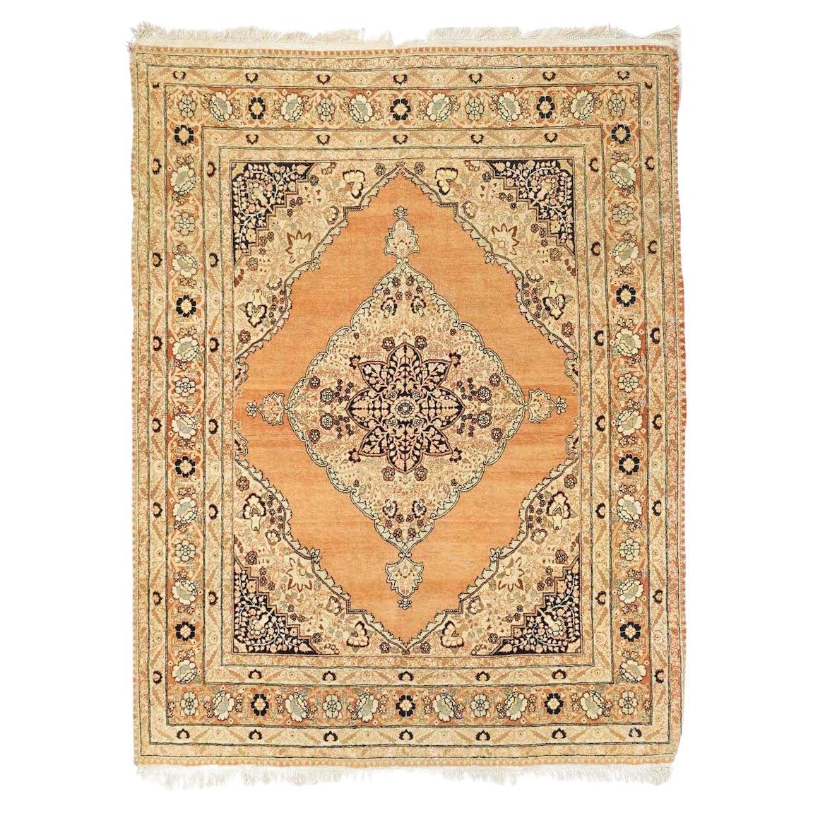 Antique Tabriz Rug 4'5'' x 6'0''