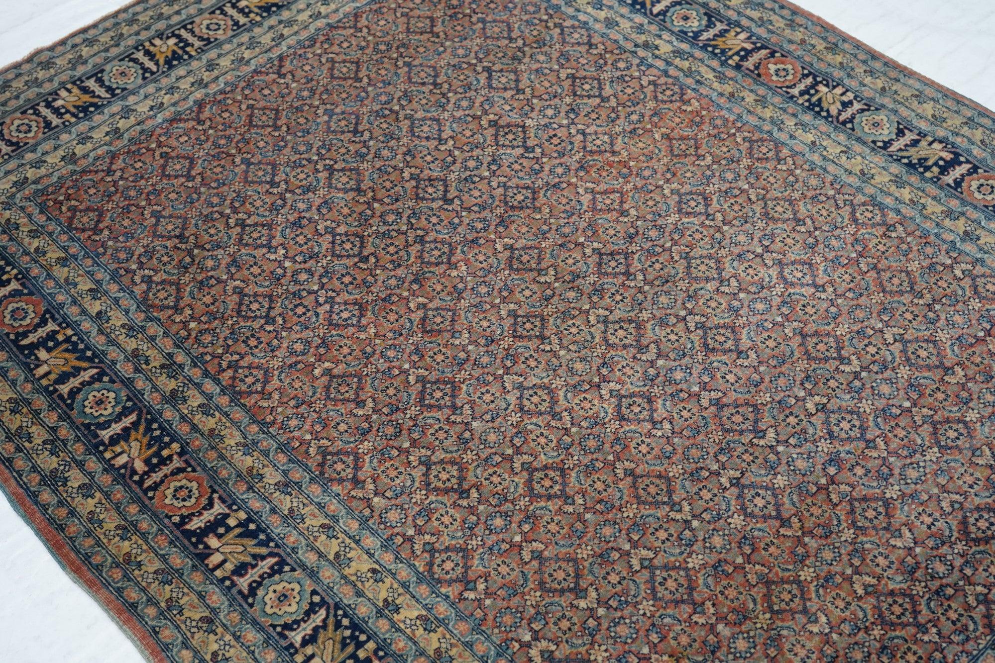 XX secolo Tappeto Tabriz antico 4'8'' x 6'3'' in vendita