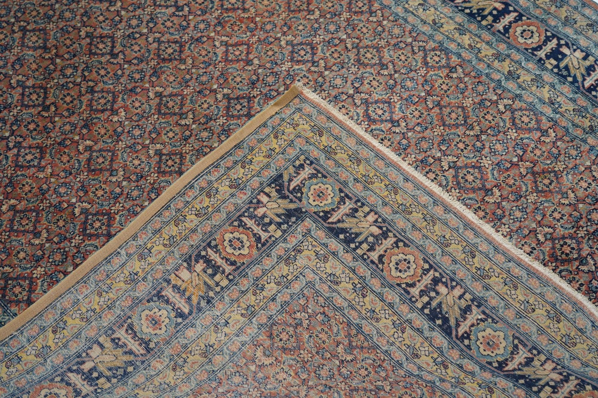 Tappeto Tabriz antico 4'8'' x 6'3'' in vendita 2